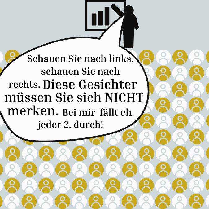 Angst durch Dozierende im ersten Semester zu Studienbeginn