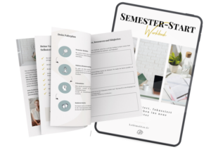 perfekter Semesterstart Workbook Kathi Moldan Coaching